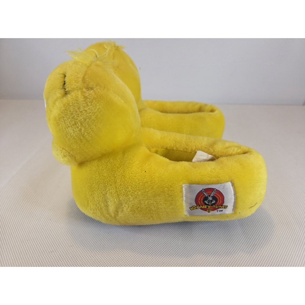Vintage Looner Tunes Tweety Bird Yellow Kid Soft Slippers 2002 Unknown Size... - Picture 2 of 8
